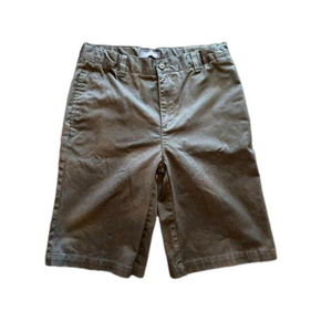 Land's‎ End Uniform Shorts  Boy's 16 Black   Adjustable Waist